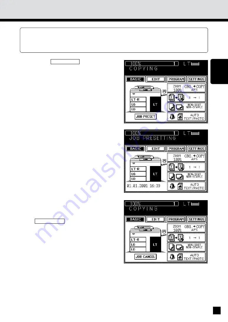 Sharp AR-800 imager Operation Manual Download Page 57