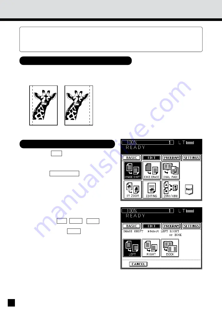 Sharp AR-800 imager Operation Manual Download Page 60