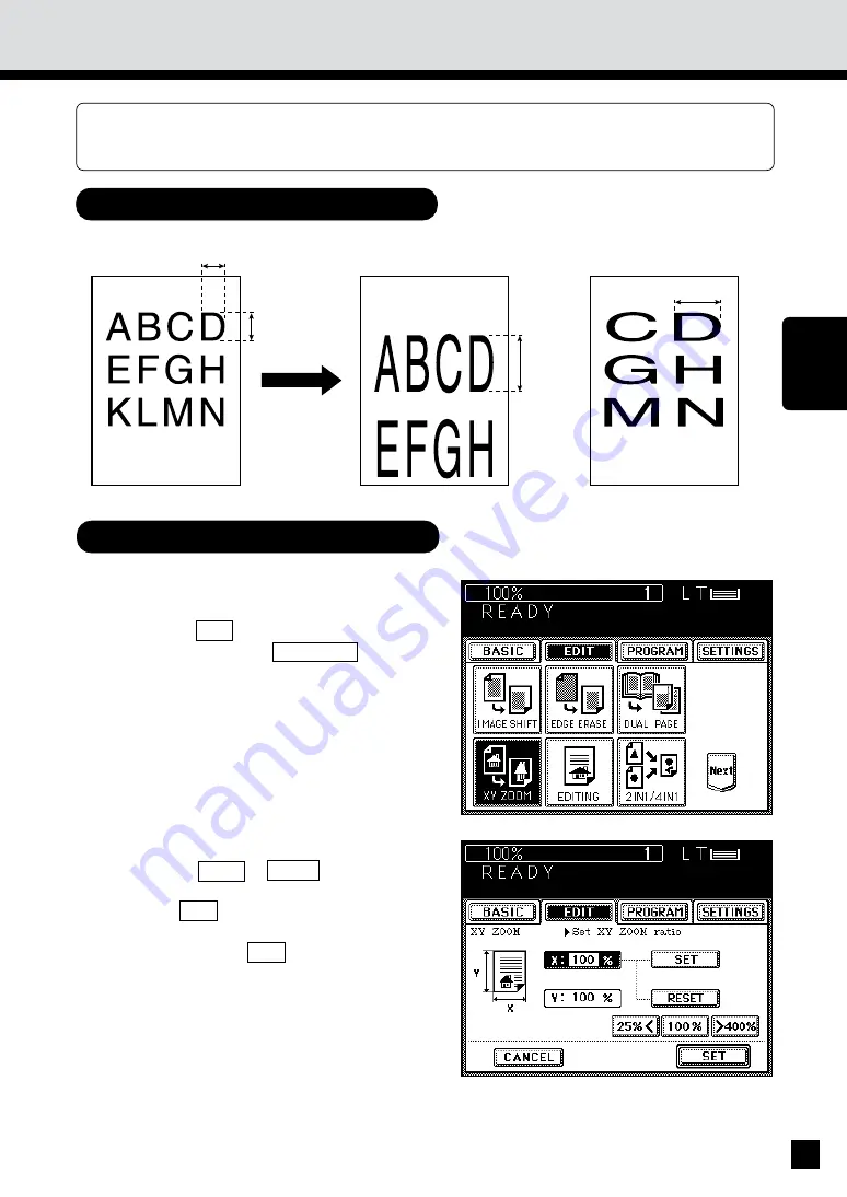 Sharp AR-800 imager Operation Manual Download Page 65