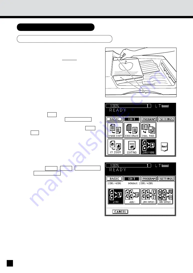 Sharp AR-800 imager Operation Manual Download Page 74