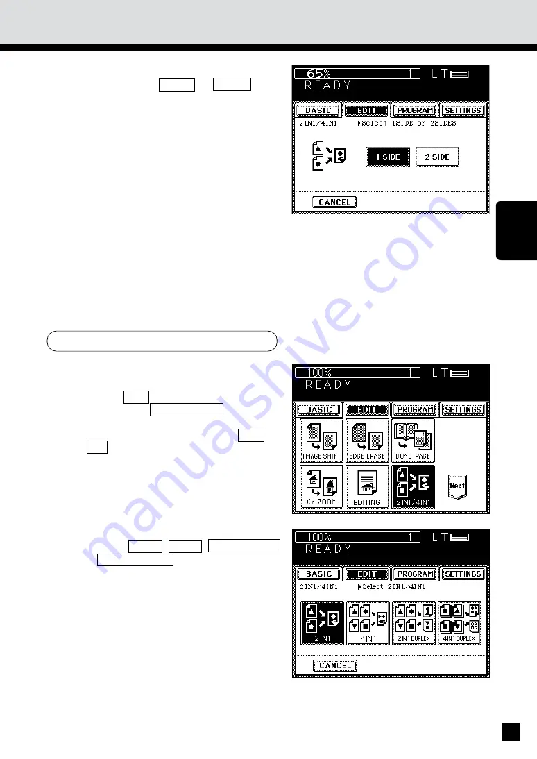 Sharp AR-800 imager Operation Manual Download Page 75