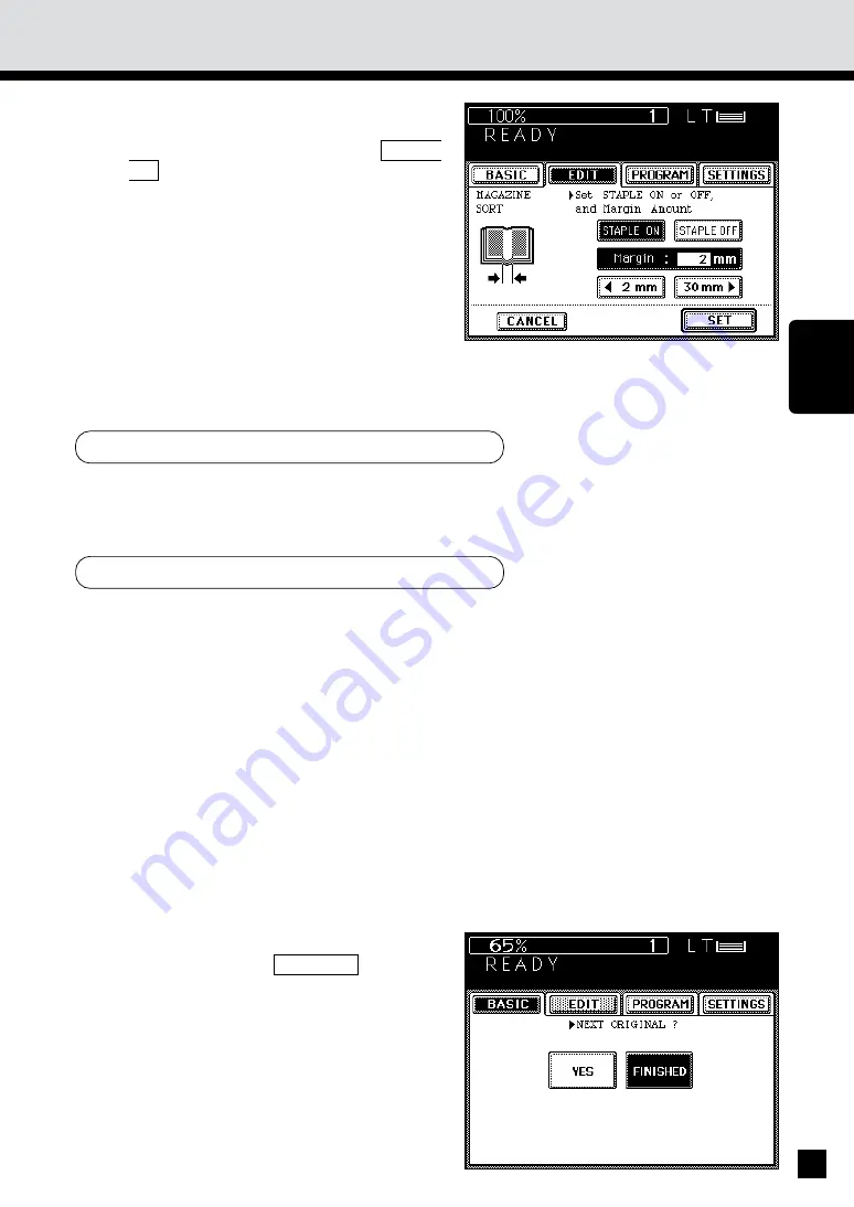 Sharp AR-800 imager Operation Manual Download Page 83