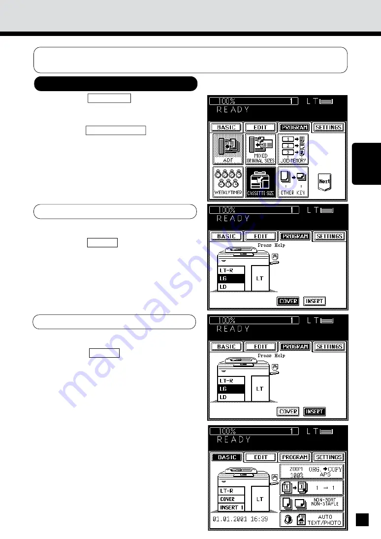 Sharp AR-800 imager Operation Manual Download Page 91