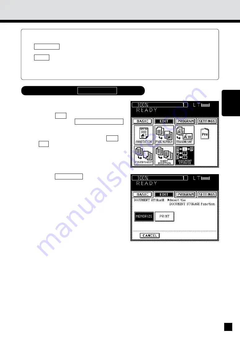 Sharp AR-800 imager Operation Manual Download Page 93