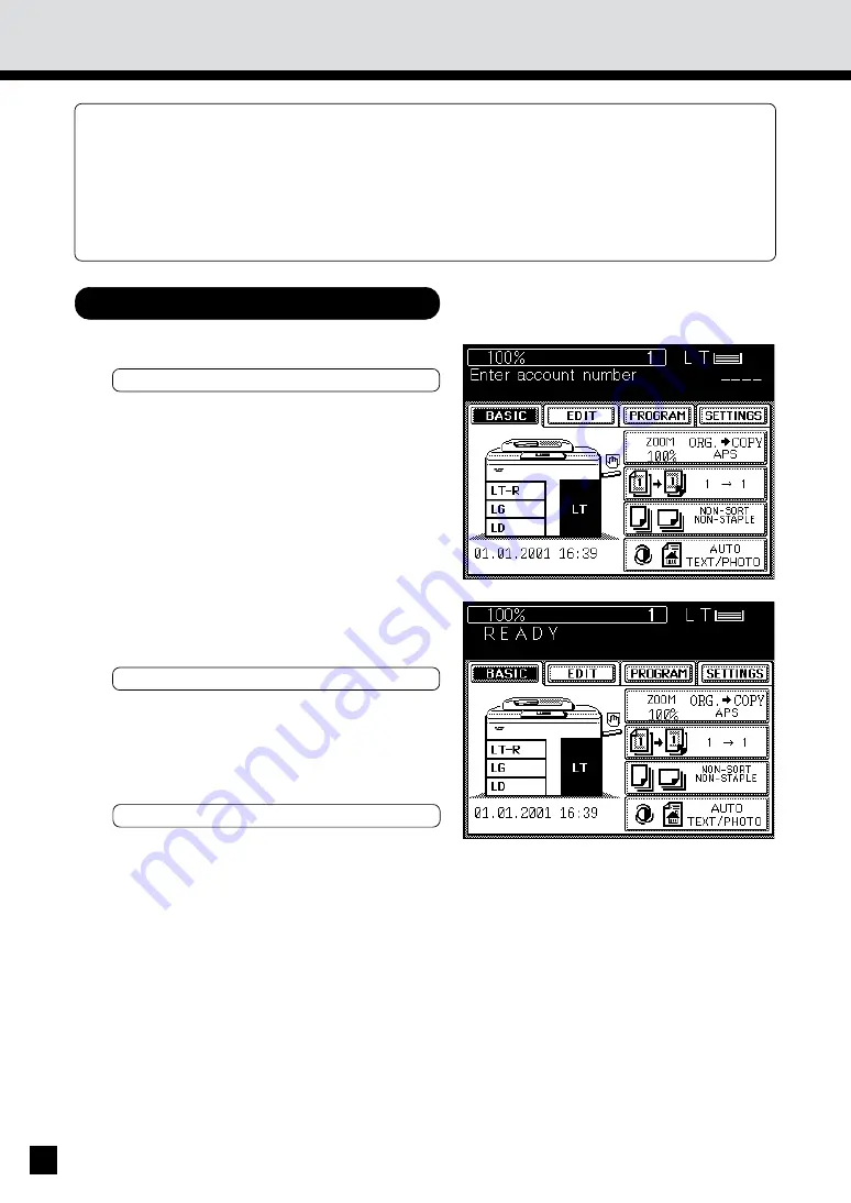 Sharp AR-800 imager Operation Manual Download Page 98