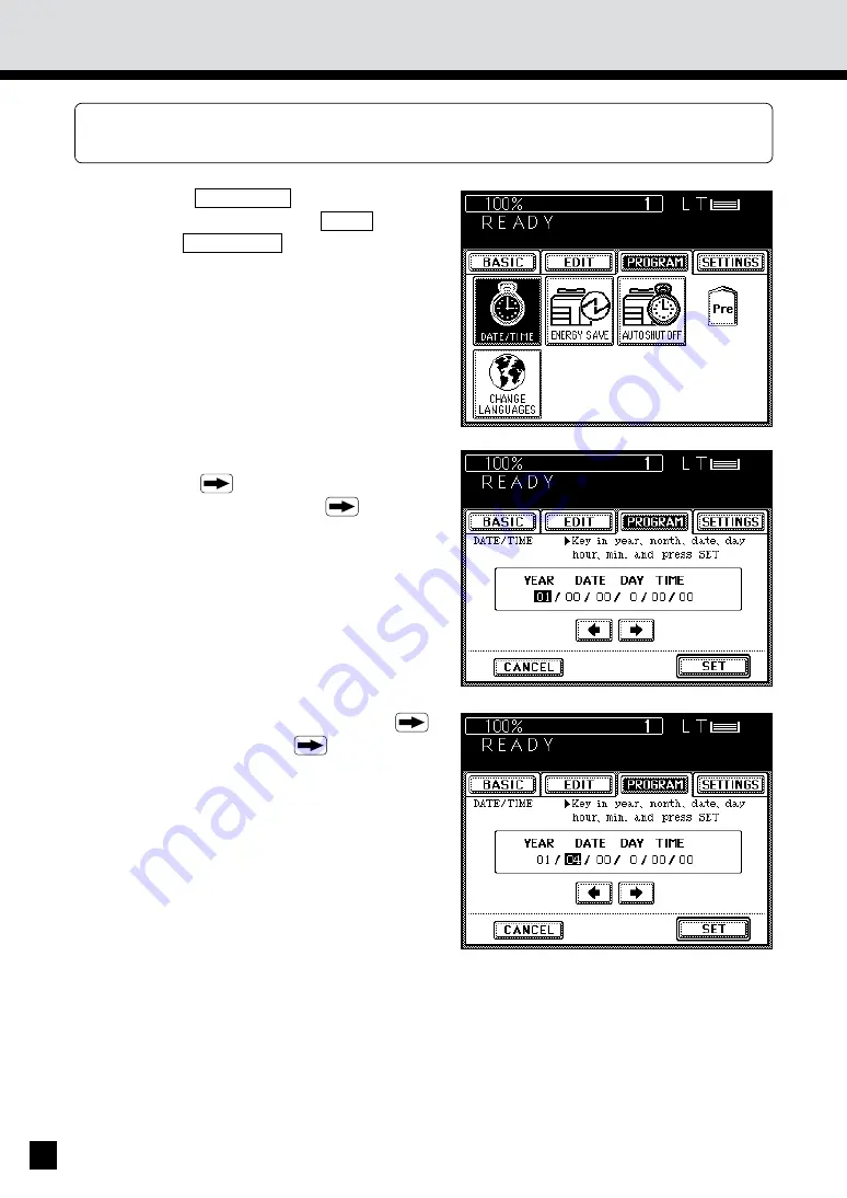 Sharp AR-800 imager Operation Manual Download Page 106