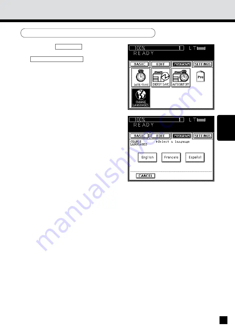 Sharp AR-800 imager Operation Manual Download Page 109