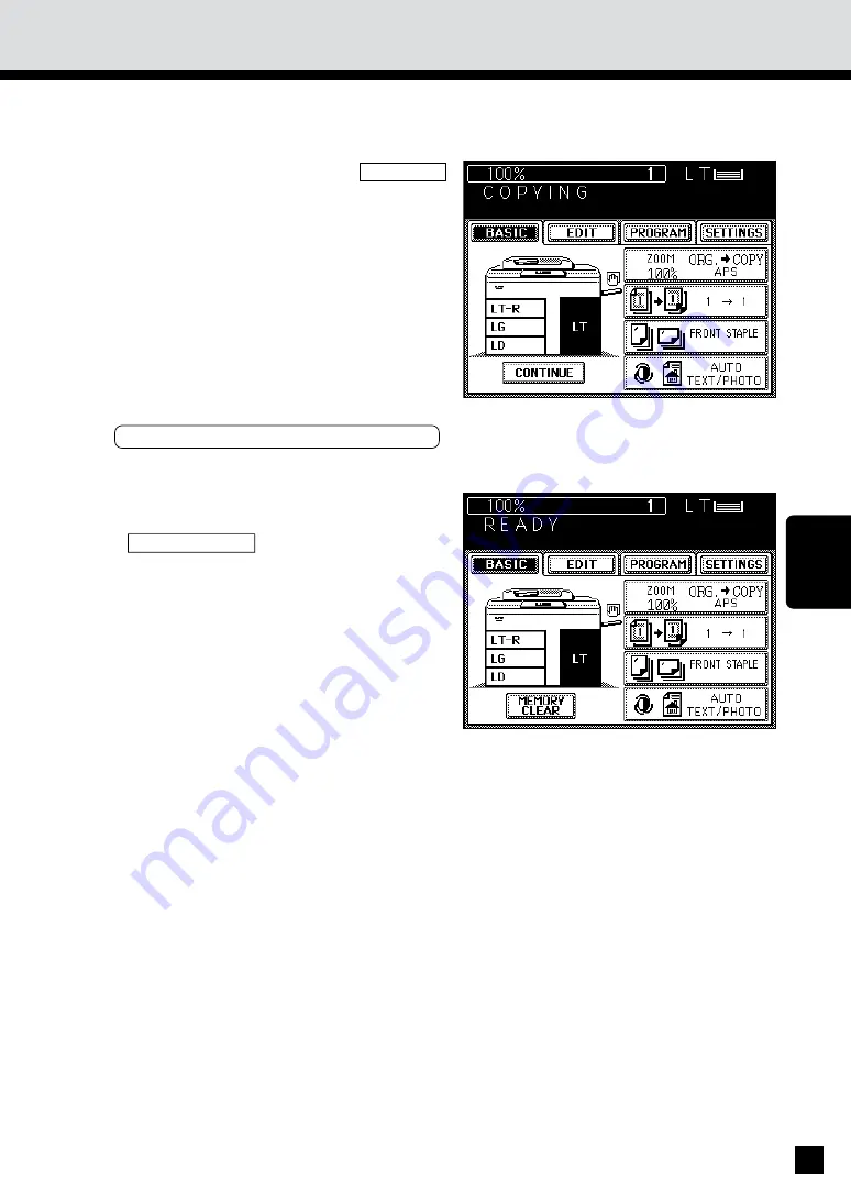 Sharp AR-800 imager Operation Manual Download Page 123