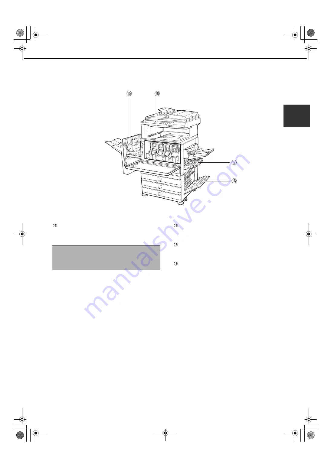 Sharp AR-BC260 Operation Manual Download Page 15