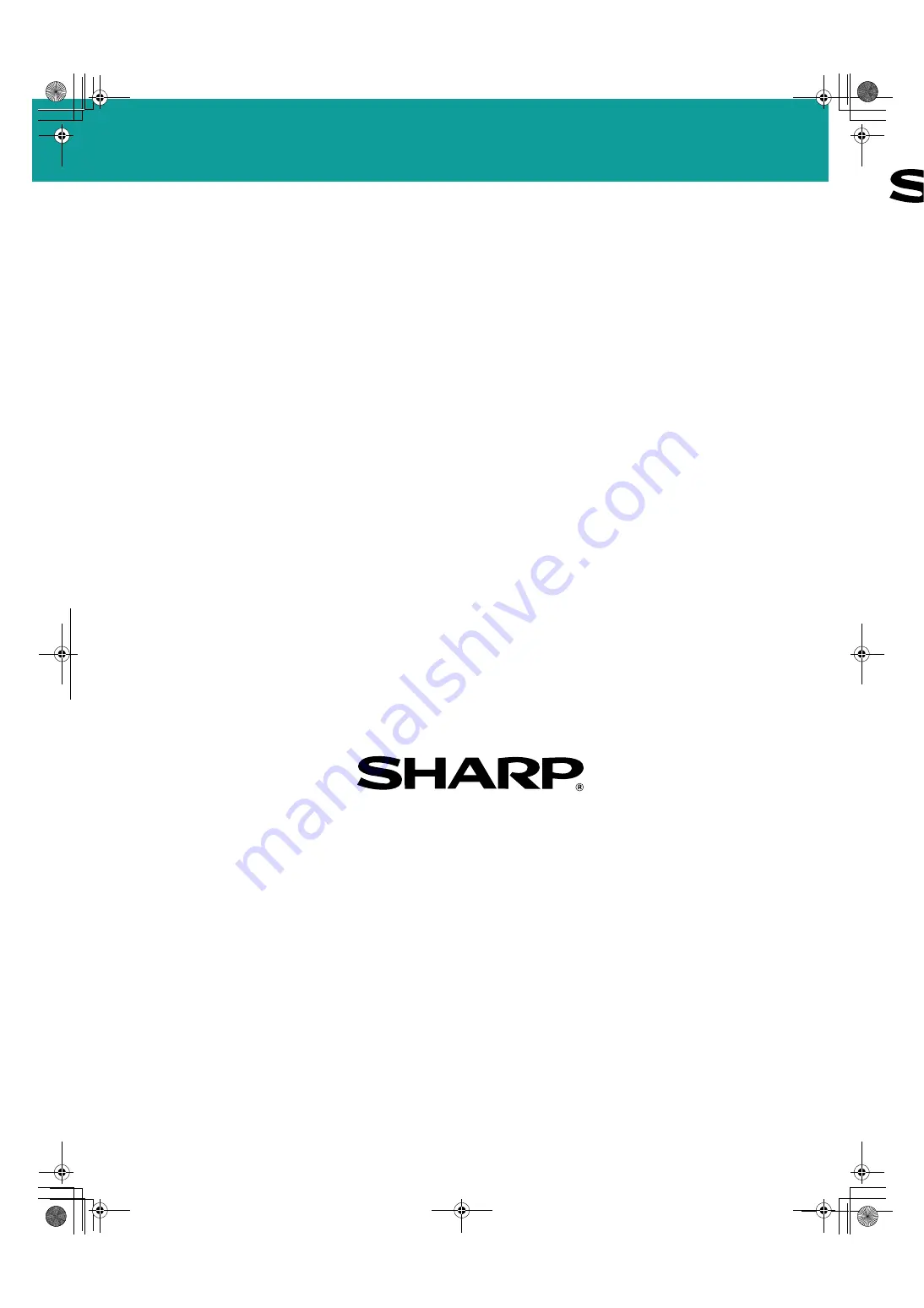 Sharp AR-BC260 Operation Manual Download Page 184