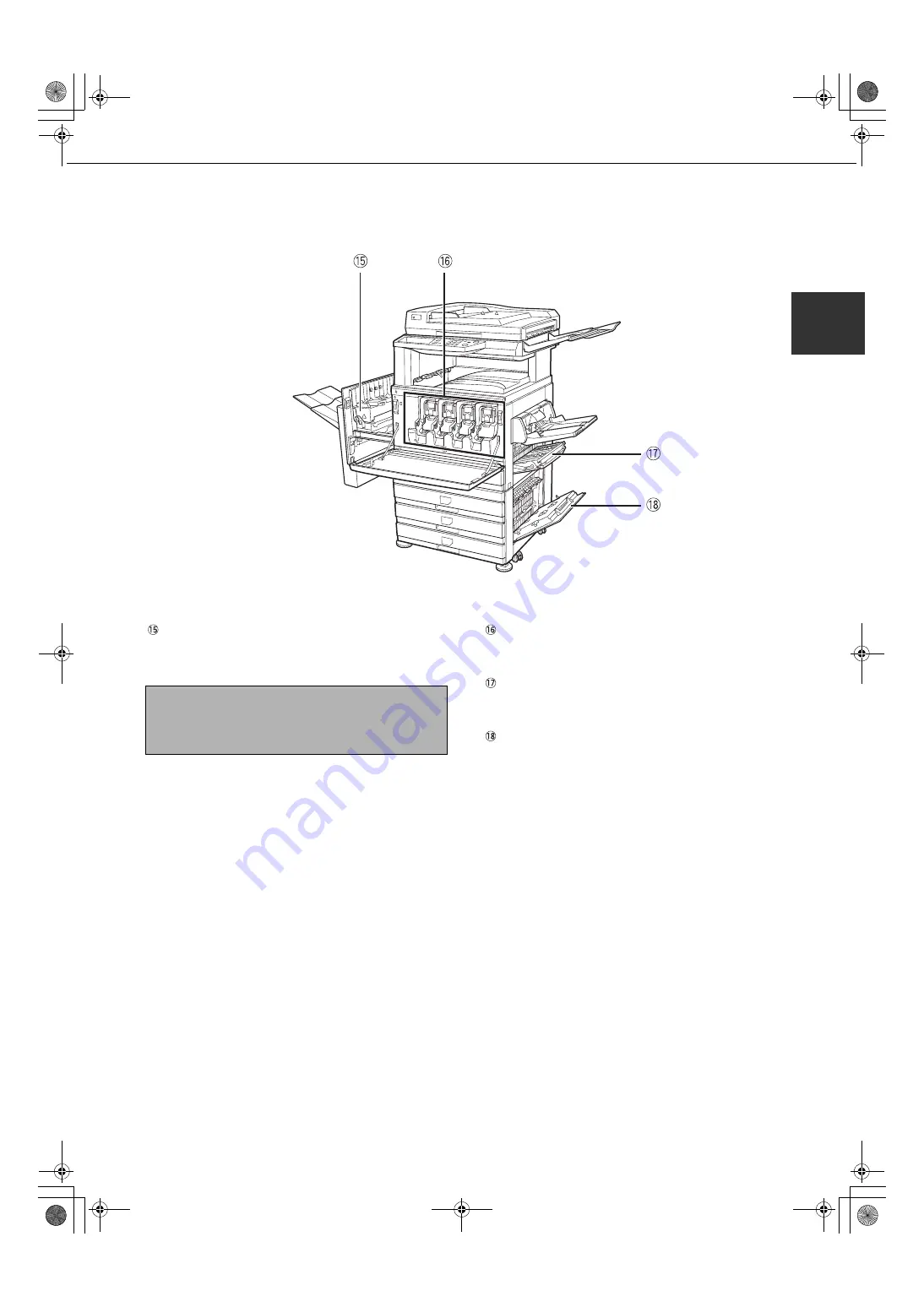 Sharp AR-BC320 Operation Manual Download Page 15