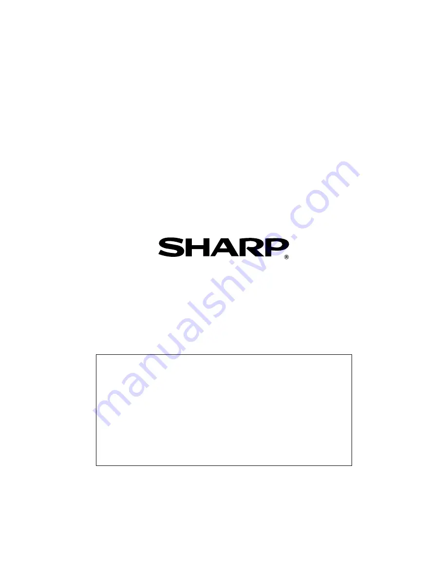 Sharp AR-BC320 Service Manual Download Page 344