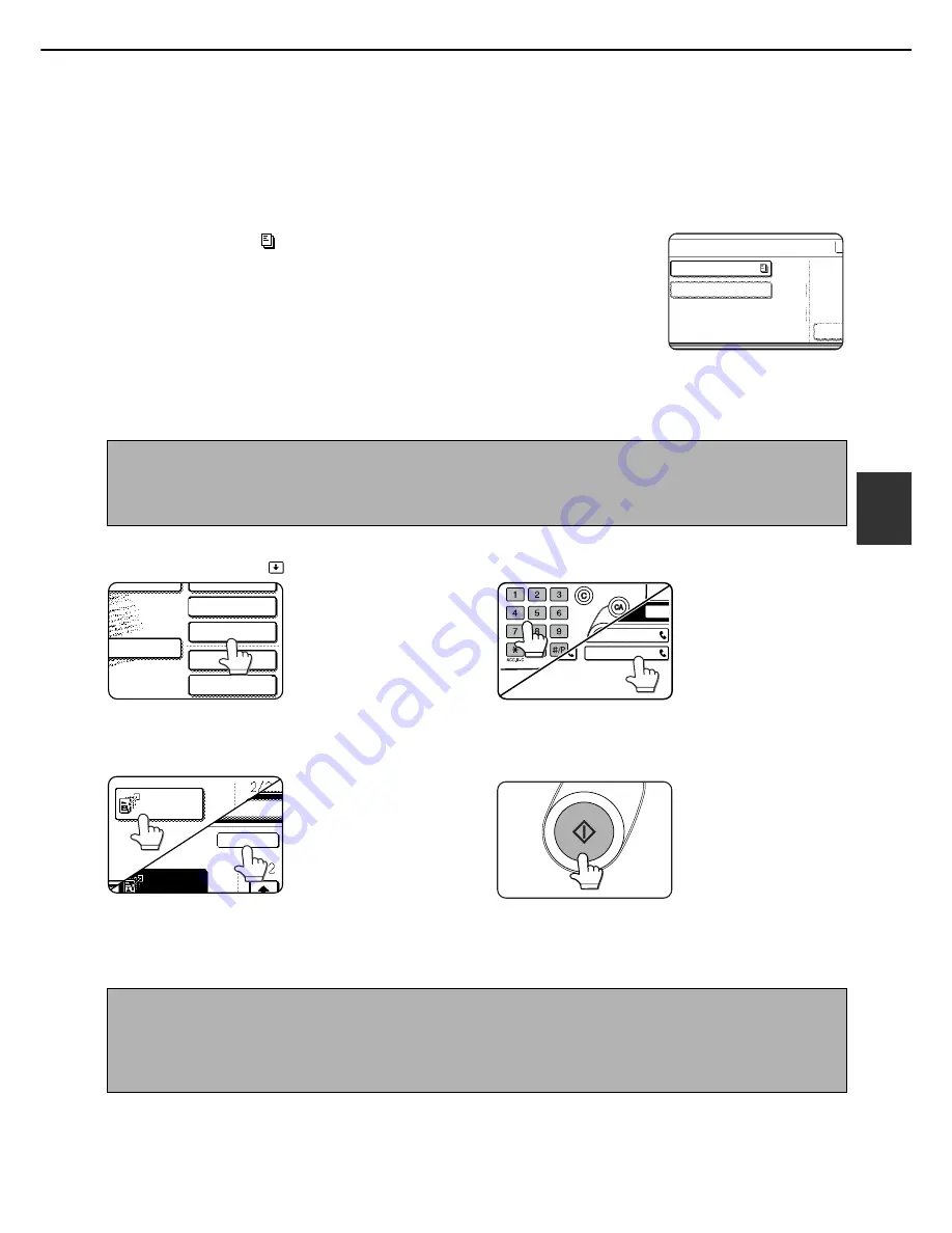 Sharp AR-FX12 Facsimile Operation Manual Download Page 61