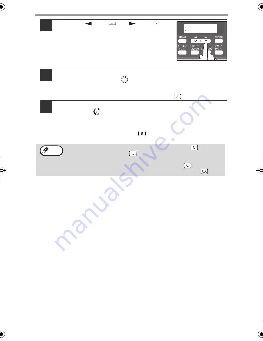 Sharp AR-M201 Operation Manual Download Page 34