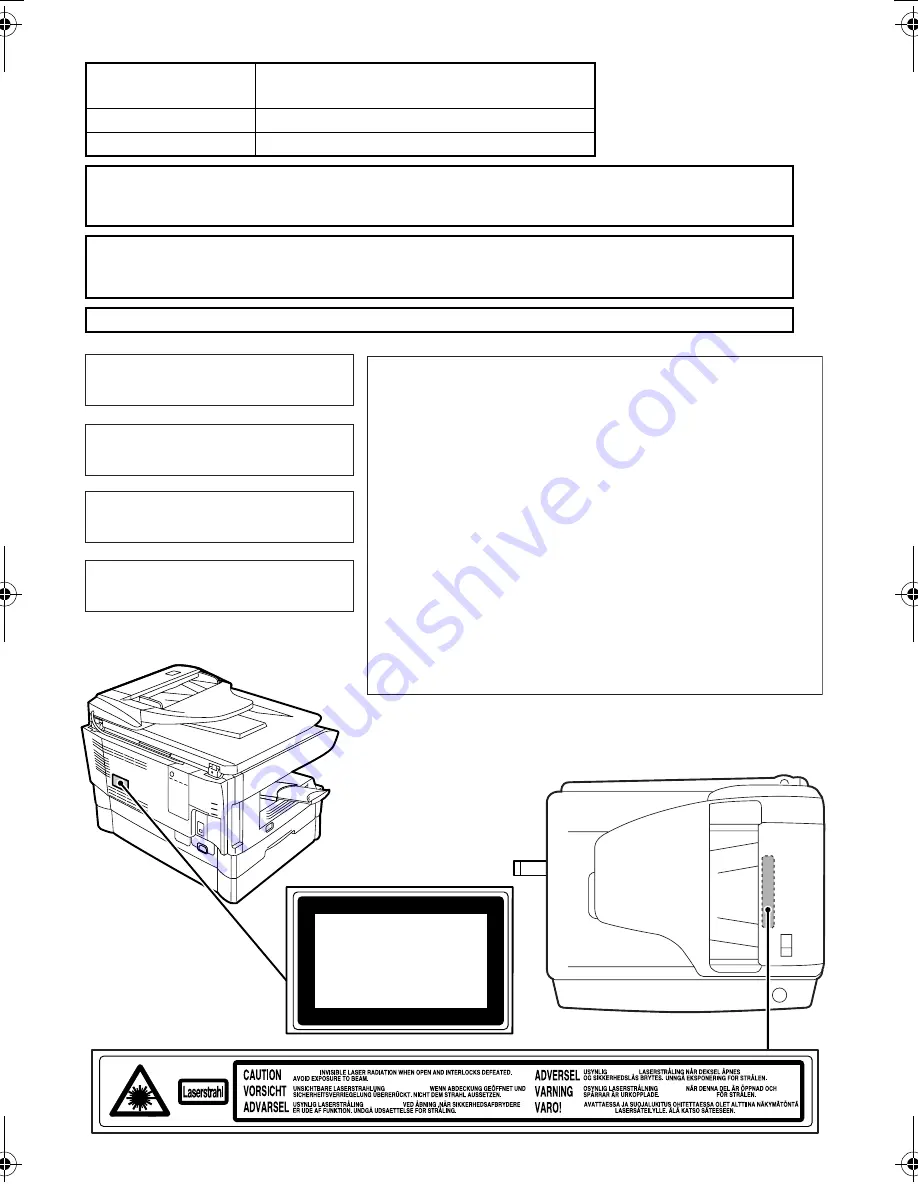 Sharp AR-M201 Operation Manual Download Page 95