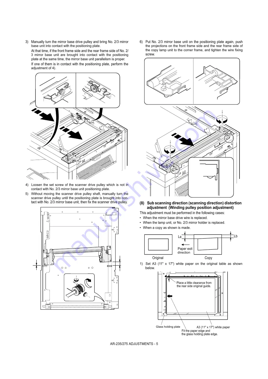 Sharp AR-M208 Service Manual Download Page 57