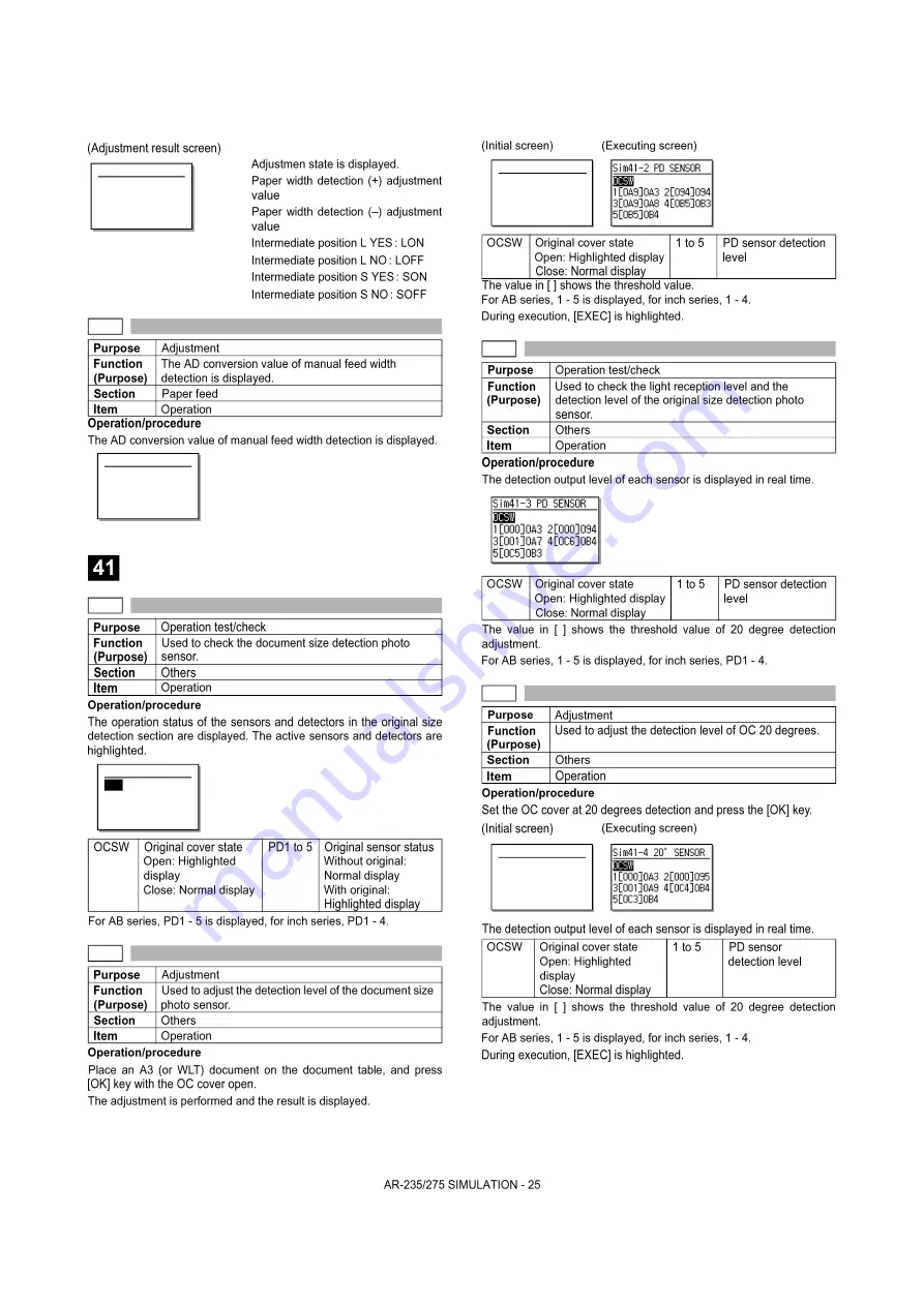 Sharp AR-M208 Service Manual Download Page 86