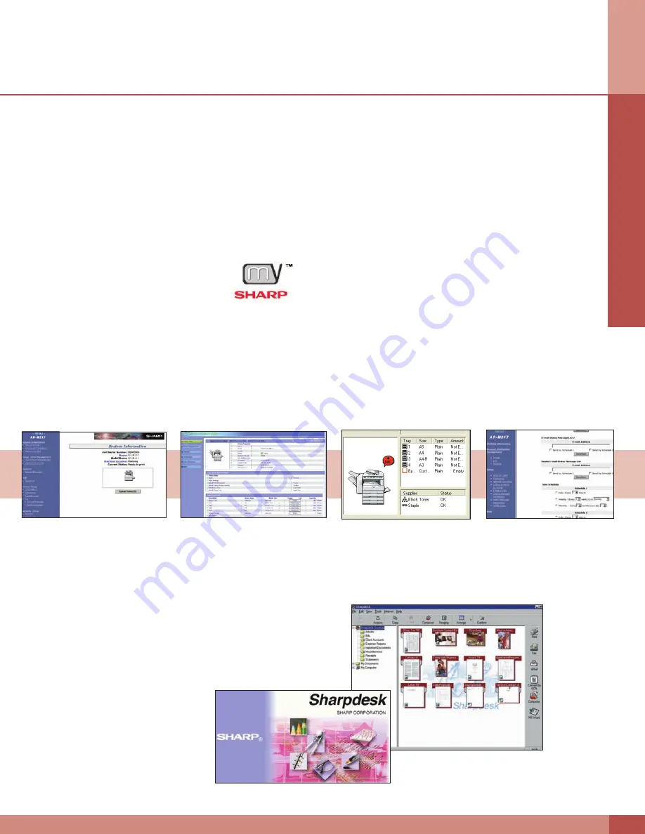 Sharp AR-M257 - Digital Imager B/W Laser Brochure & Specs Download Page 7