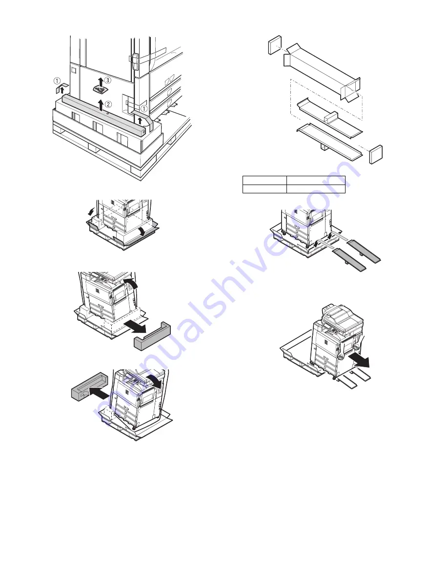 Sharp AR M550N - B/W Laser - Copier Installation Manual Download Page 4