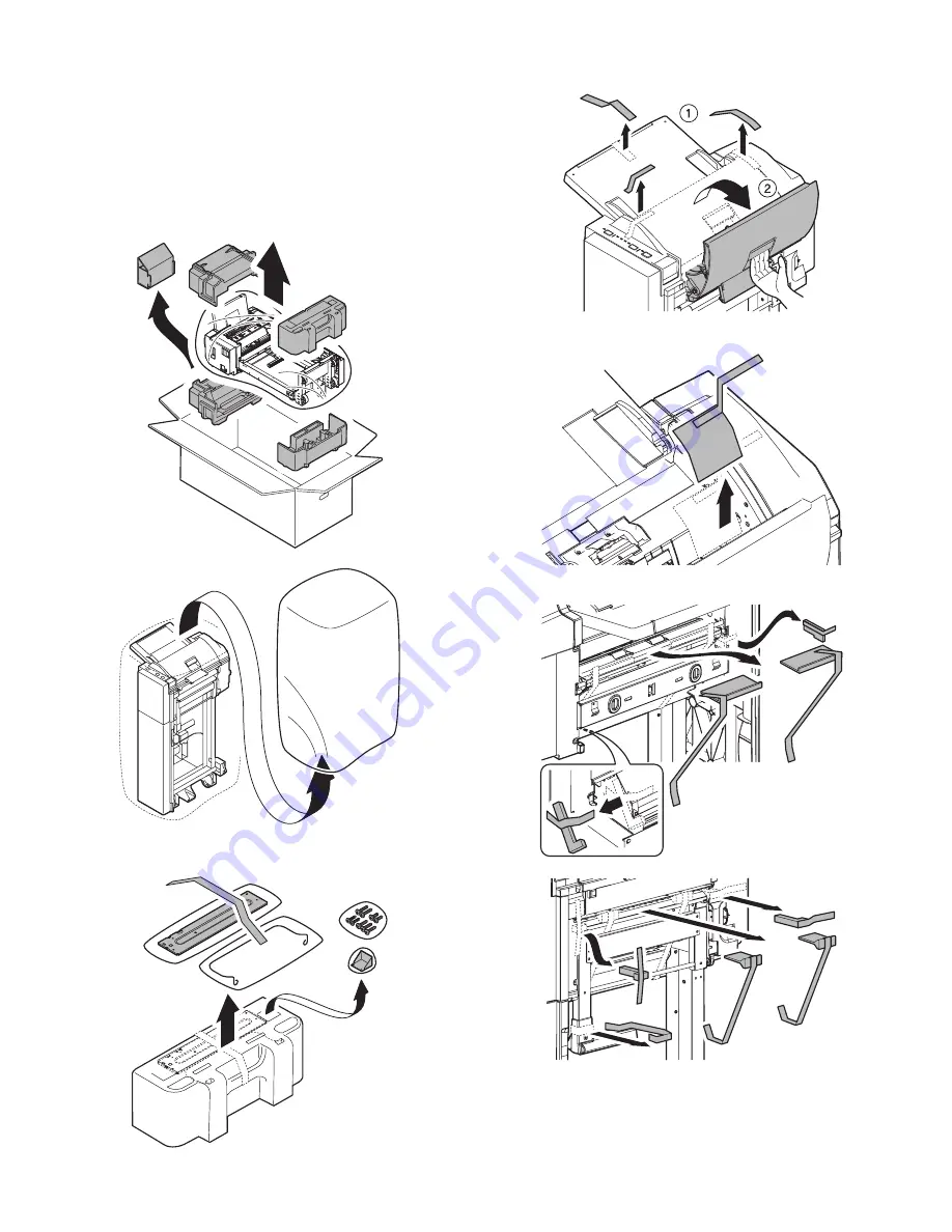 Sharp AR M550N - B/W Laser - Copier Installation Manual Download Page 22