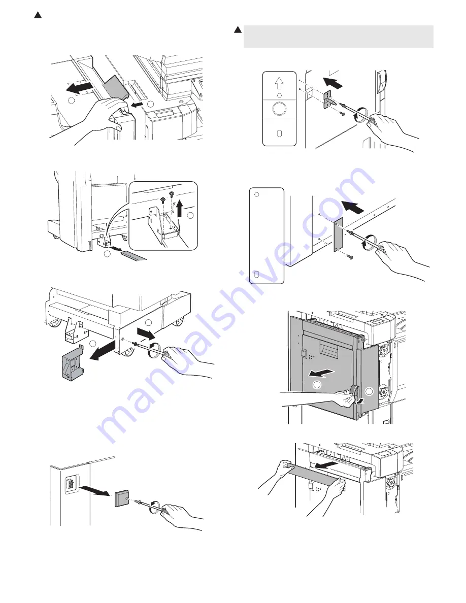 Sharp AR M550N - B/W Laser - Copier Installation Manual Download Page 24