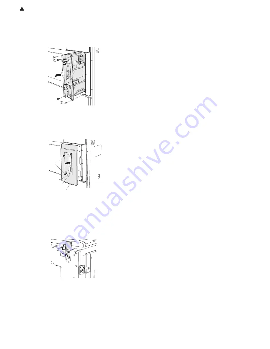 Sharp AR M550N - B/W Laser - Copier Installation Manual Download Page 44