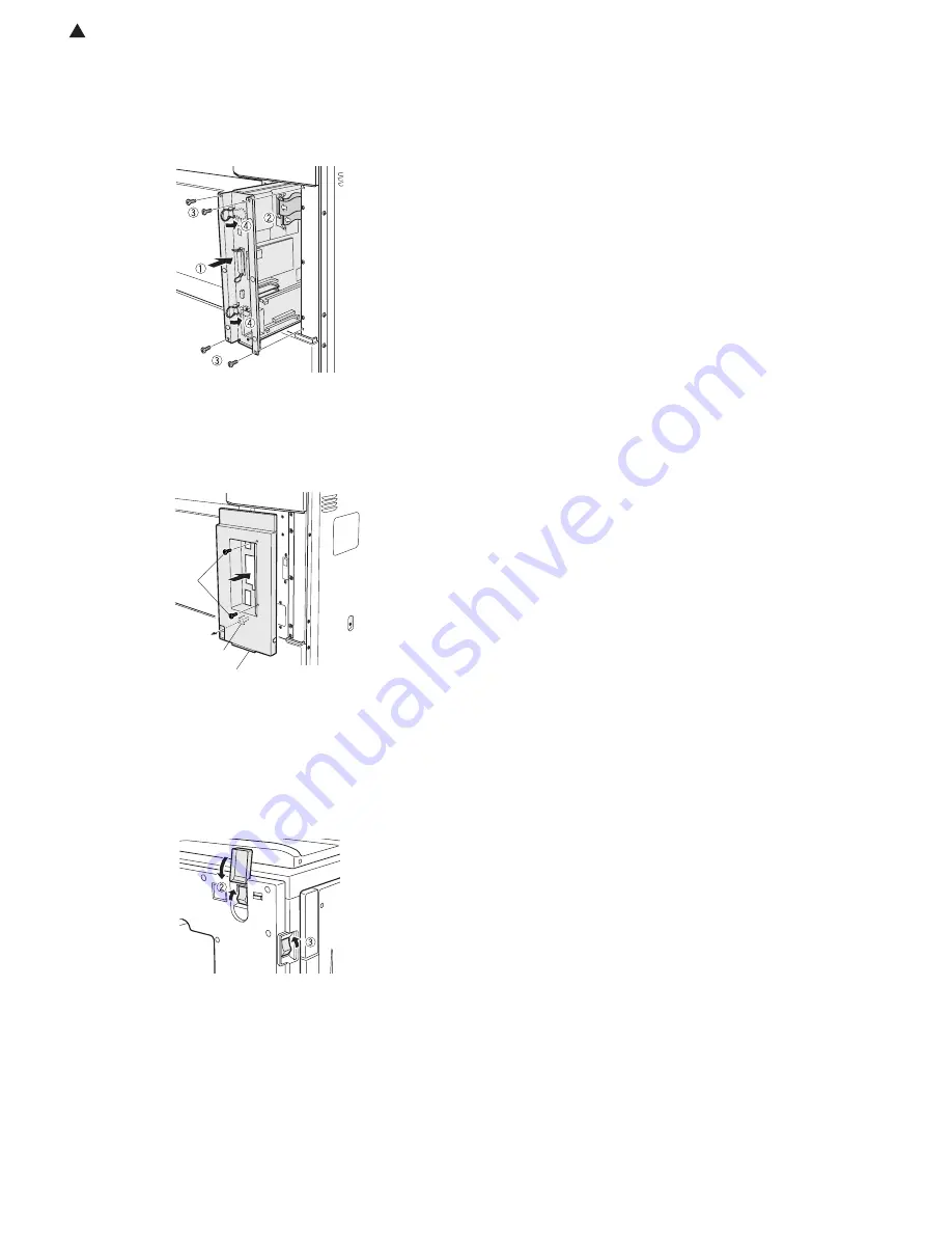 Sharp AR M550N - B/W Laser - Copier Installation Manual Download Page 46