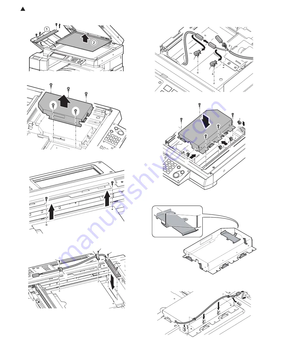 Sharp AR M550N - B/W Laser - Copier Installation Manual Download Page 55