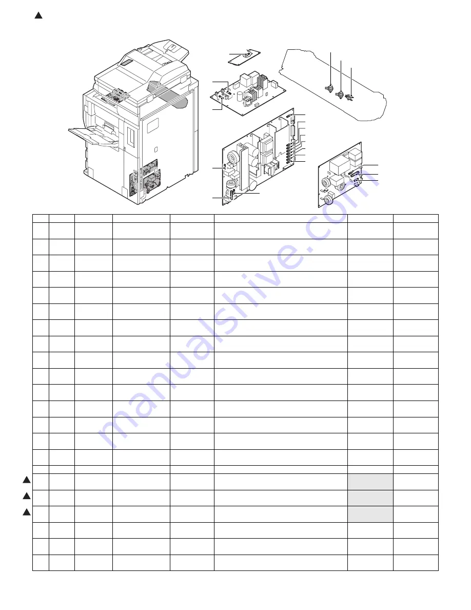 Sharp AR-M550N Service Manual Download Page 49