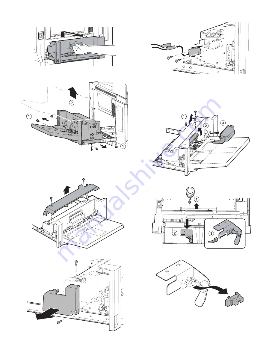 Sharp AR-M550N Service Manual Download Page 64