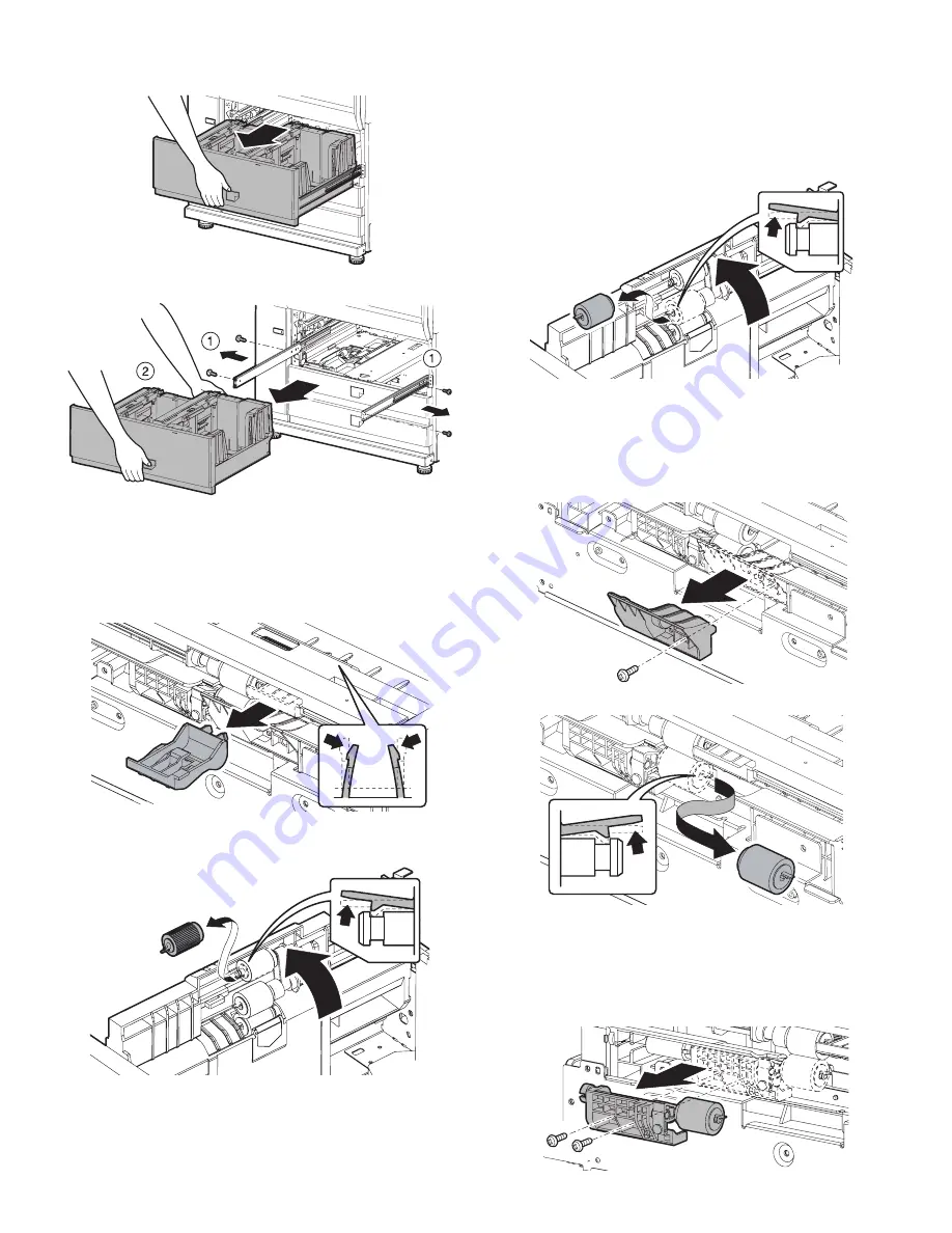 Sharp AR-M550N Service Manual Download Page 71