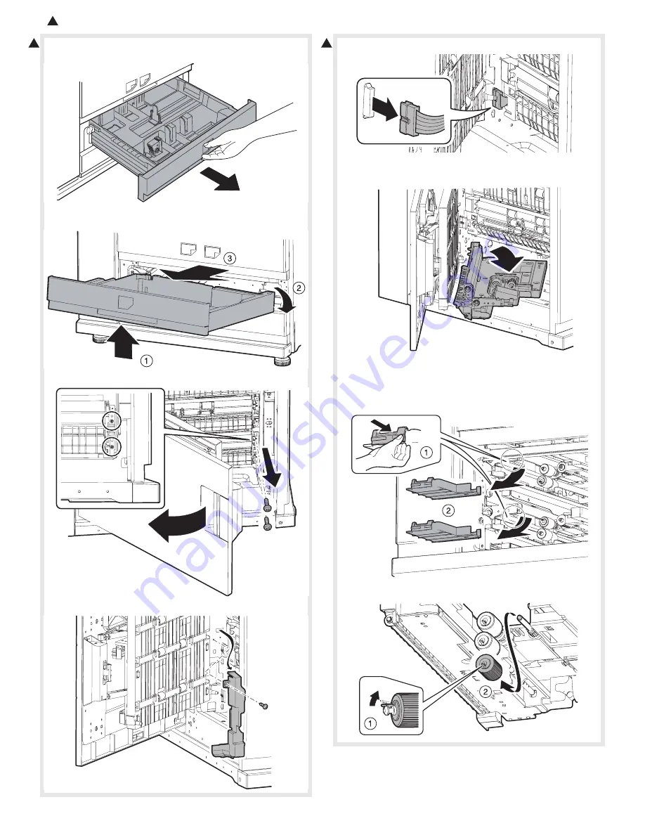 Sharp AR-M550N Service Manual Download Page 80