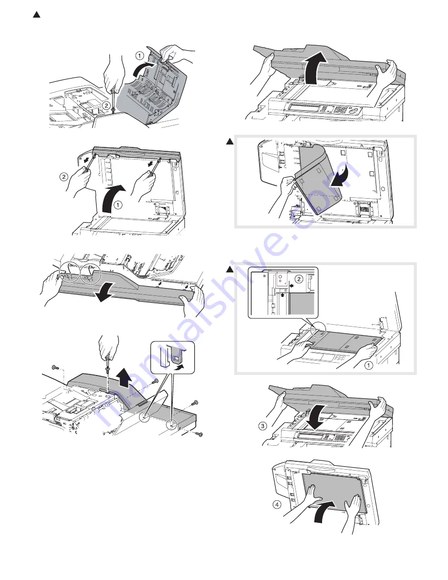 Sharp AR-M550N Service Manual Download Page 170