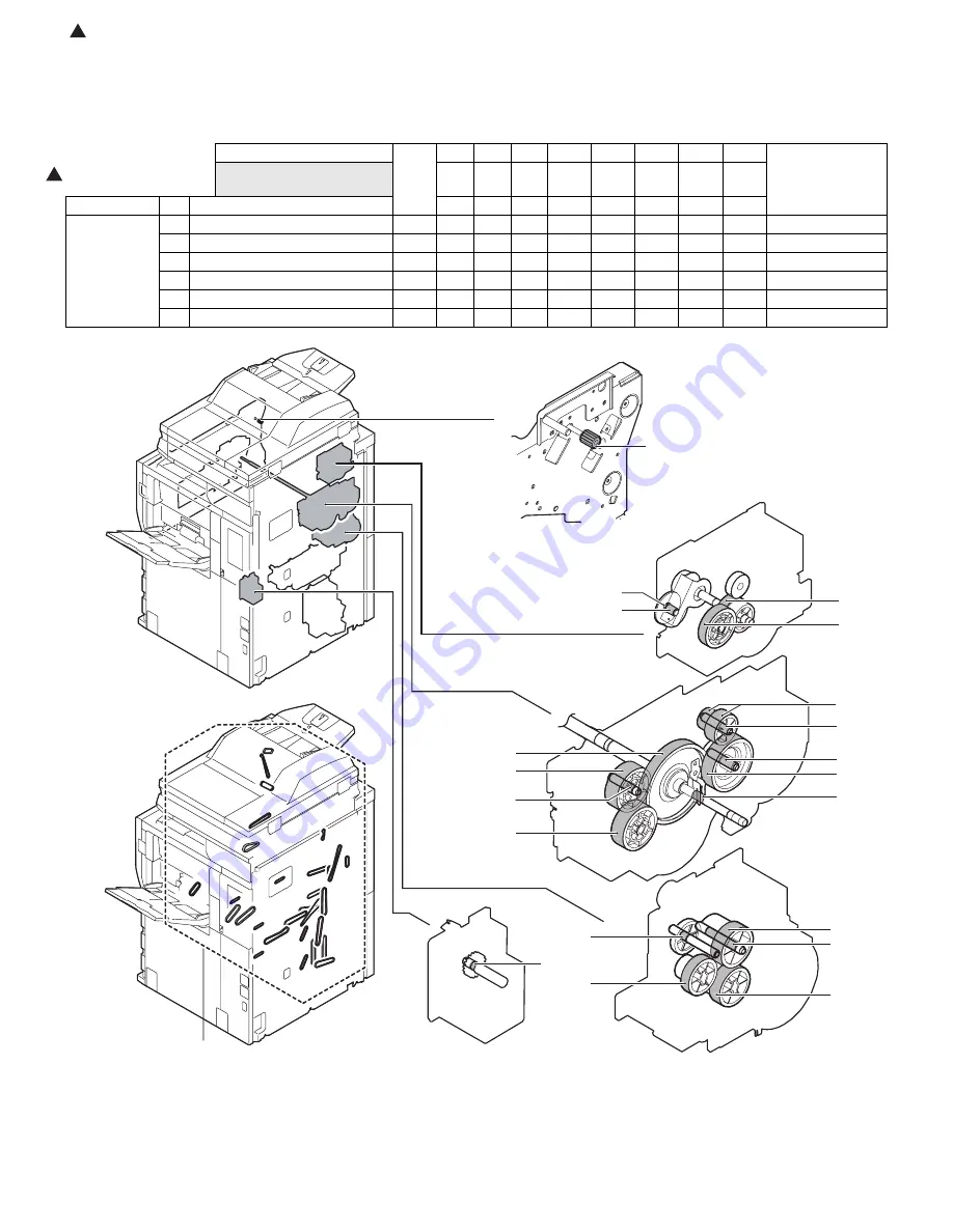 Sharp AR-M550N Service Manual Download Page 188