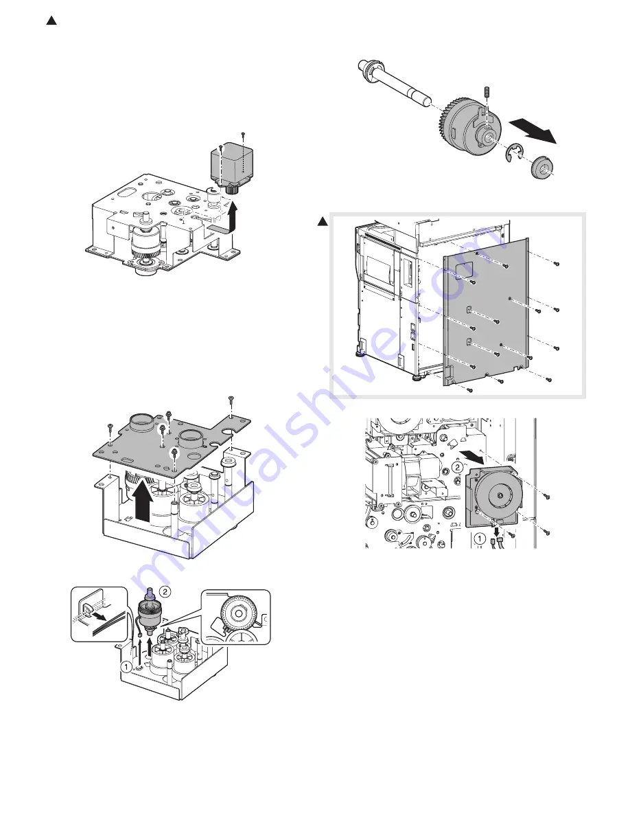 Sharp AR-M550N Service Manual Download Page 193