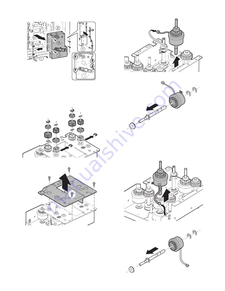 Sharp AR-M550N Service Manual Download Page 199