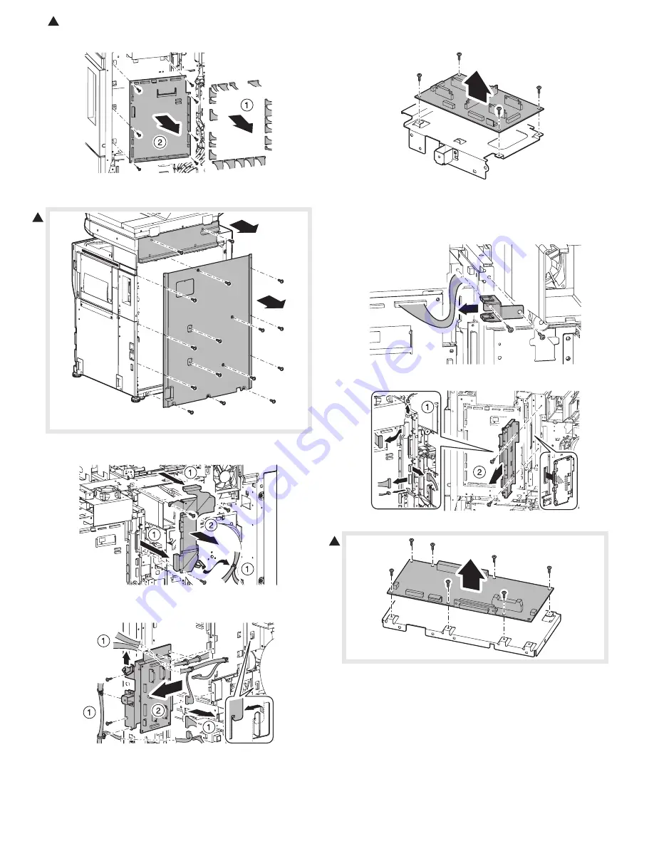 Sharp AR-M550N Service Manual Download Page 203