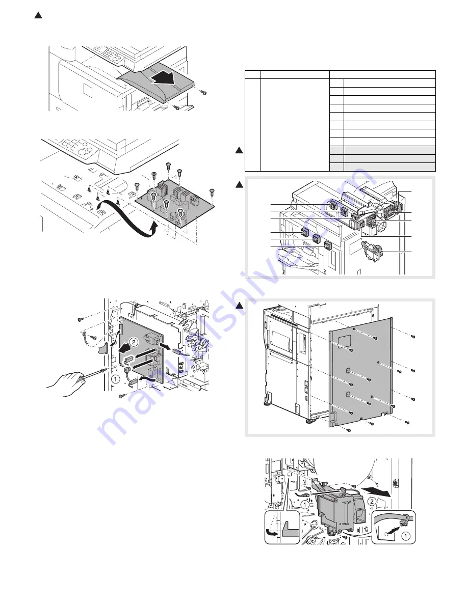 Sharp AR-M550N Service Manual Download Page 208