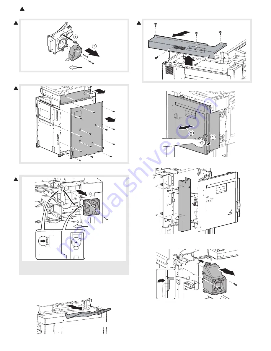 Sharp AR-M550N Service Manual Download Page 209