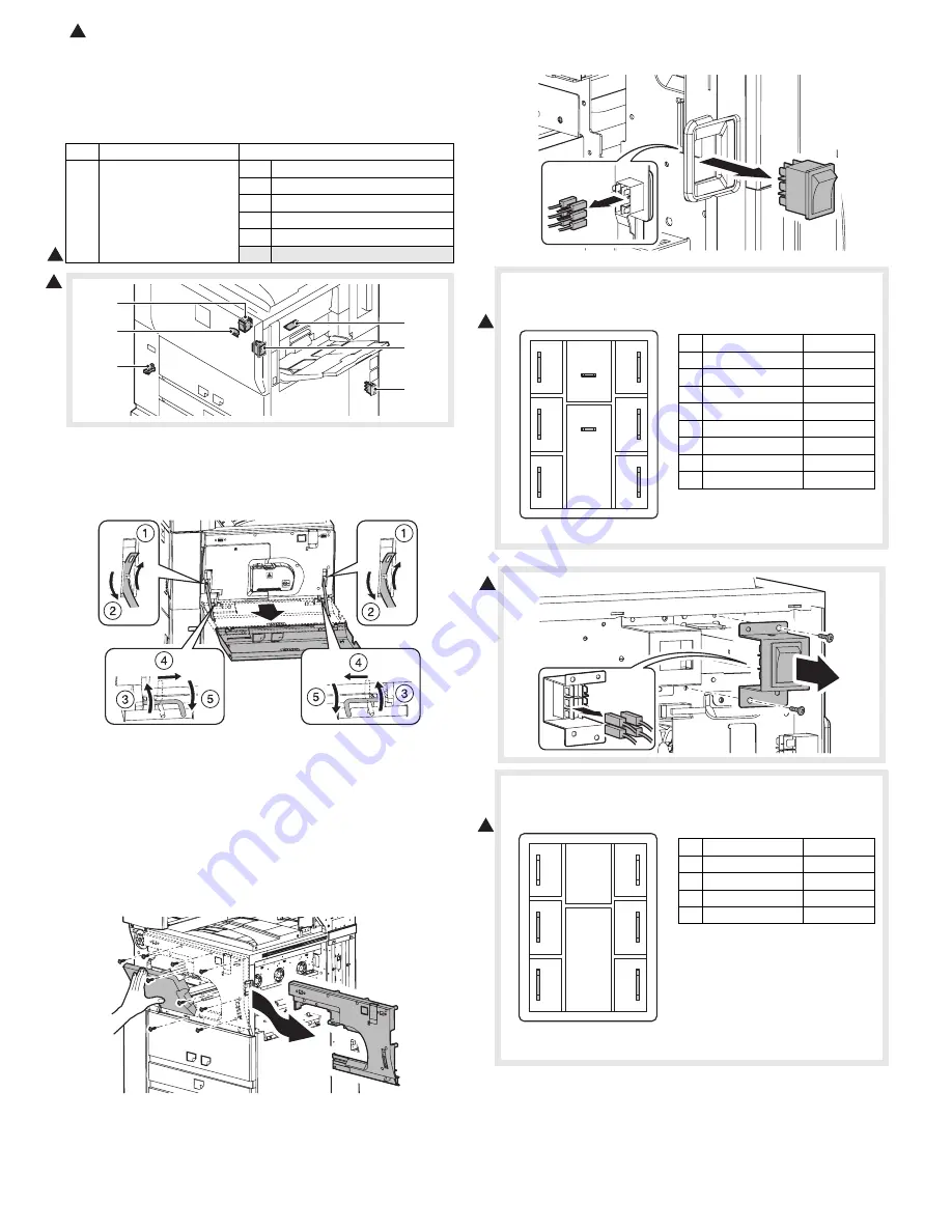 Sharp AR-M550N Service Manual Download Page 213