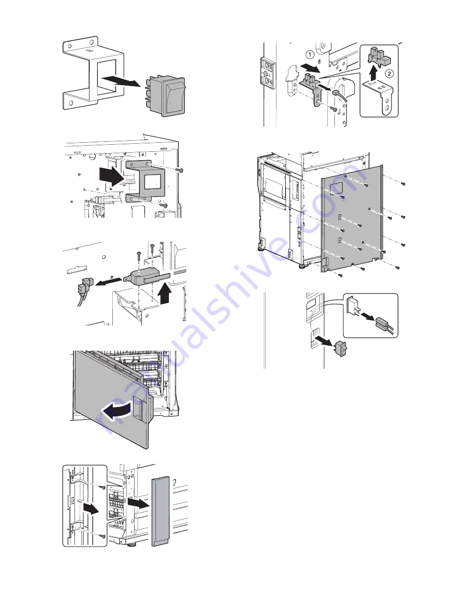 Sharp AR-M550N Service Manual Download Page 214