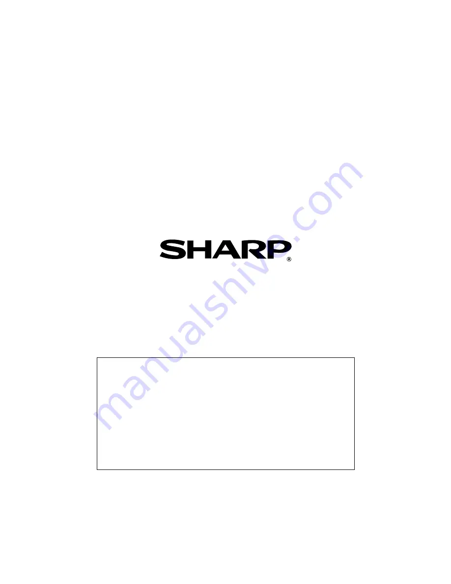 Sharp AR-M550N Service Manual Download Page 460