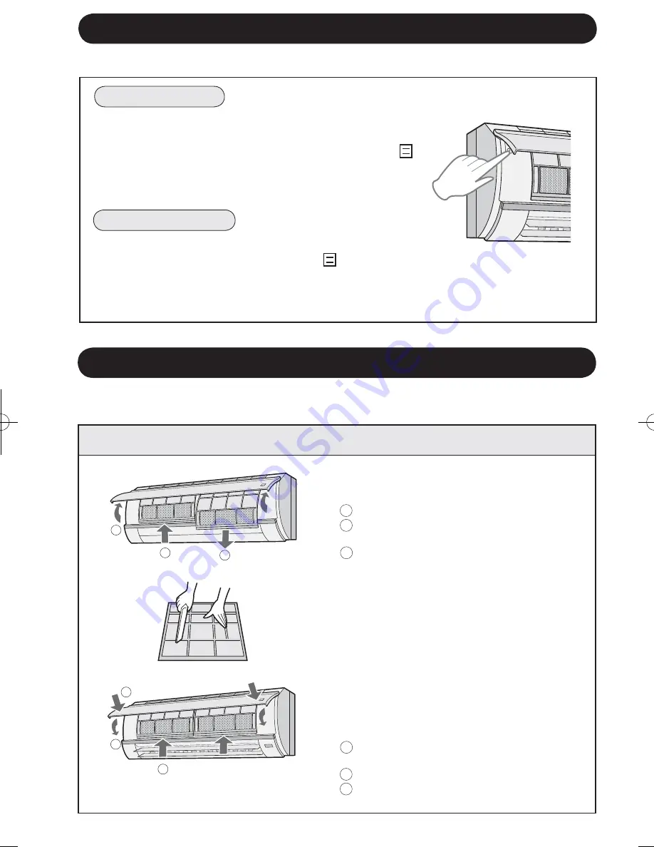 Sharp AY-XP12GHR Operation Manual Download Page 62