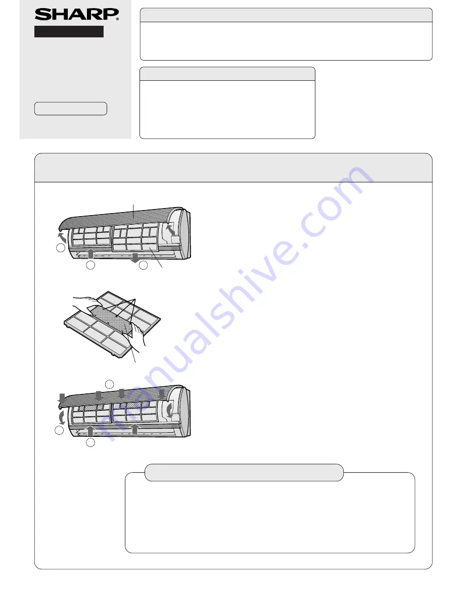 Sharp AZ-F900B Operation Manual Download Page 1