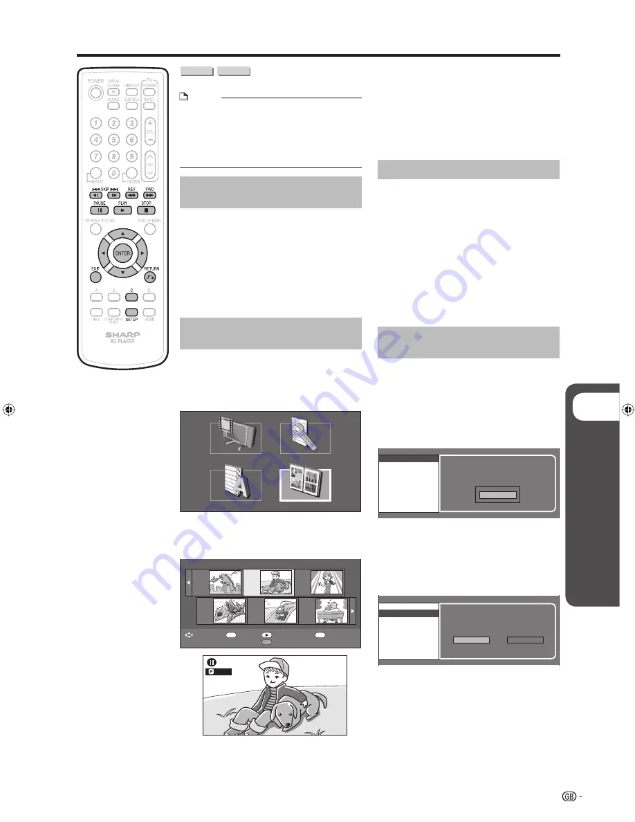 Sharp BD-HP21X Скачать руководство пользователя страница 33