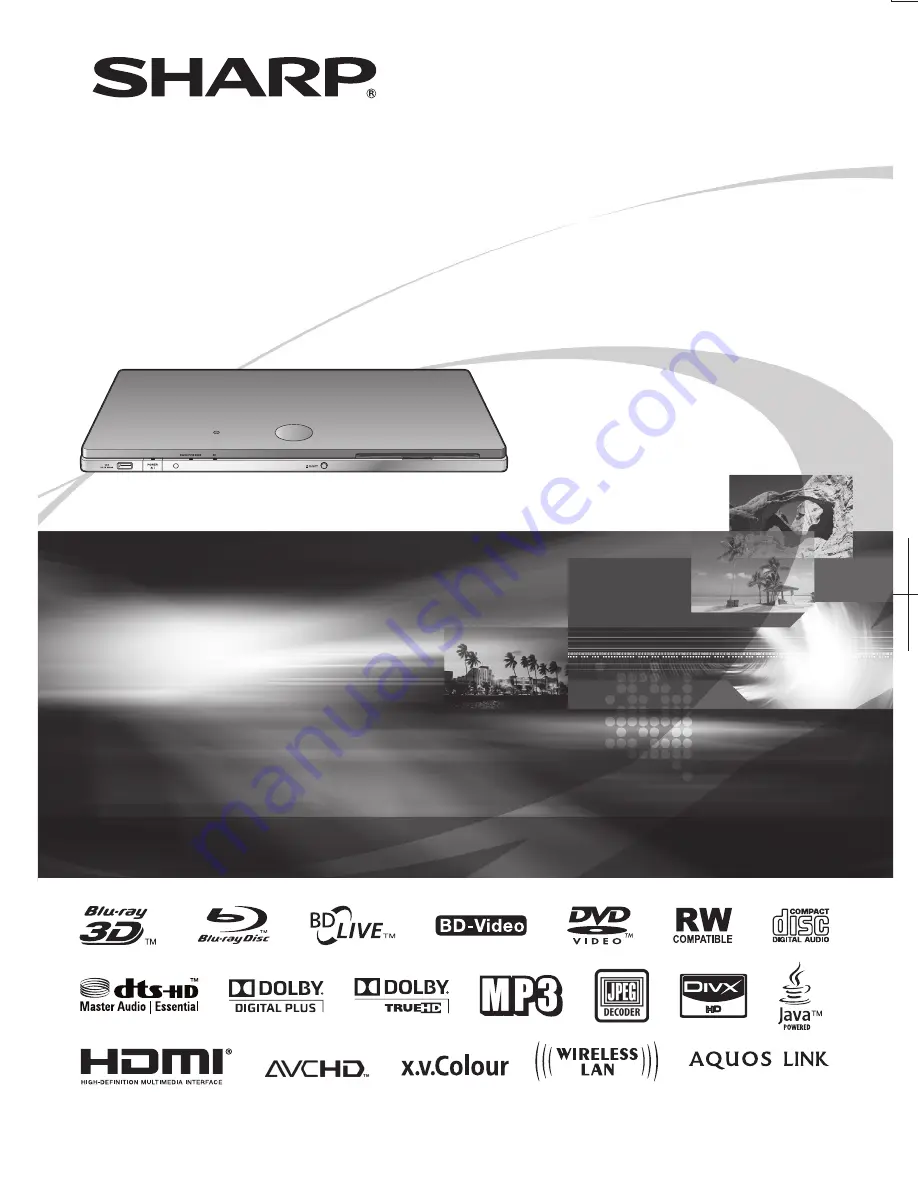 Sharp BD-HP90S Operation Manual Download Page 1