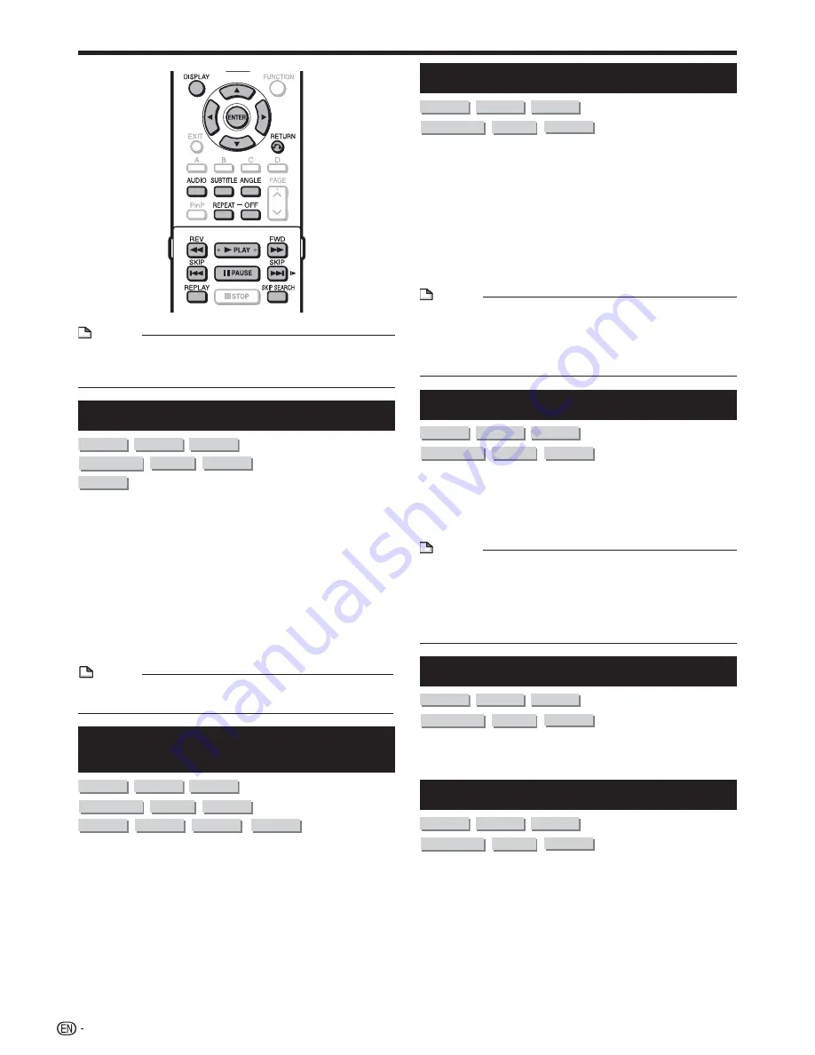 Sharp BD-HP90U Скачать руководство пользователя страница 36