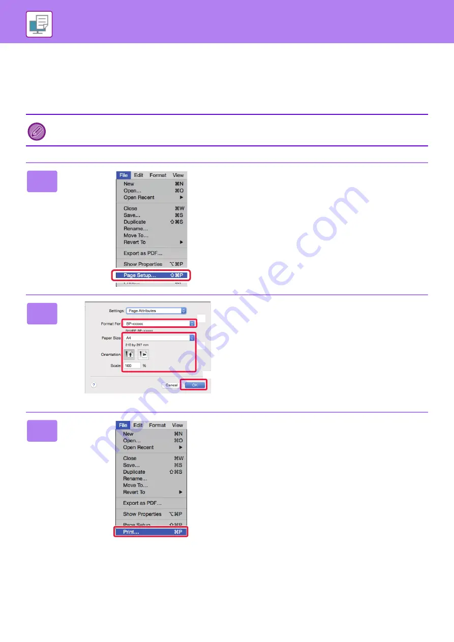 Sharp BP-30C25 Quick Start Manual Download Page 38