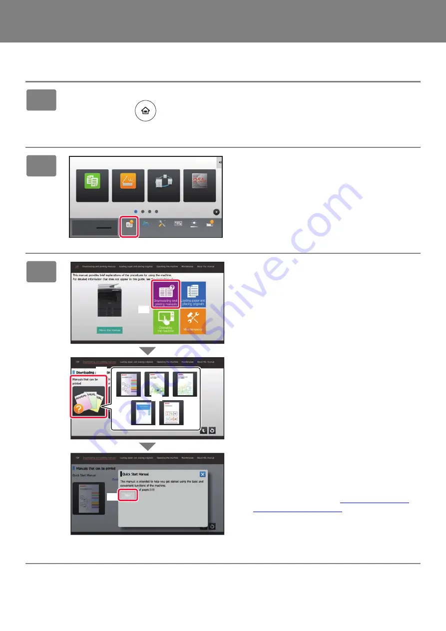 Sharp BP-30M28 Quick Start Manual Download Page 4