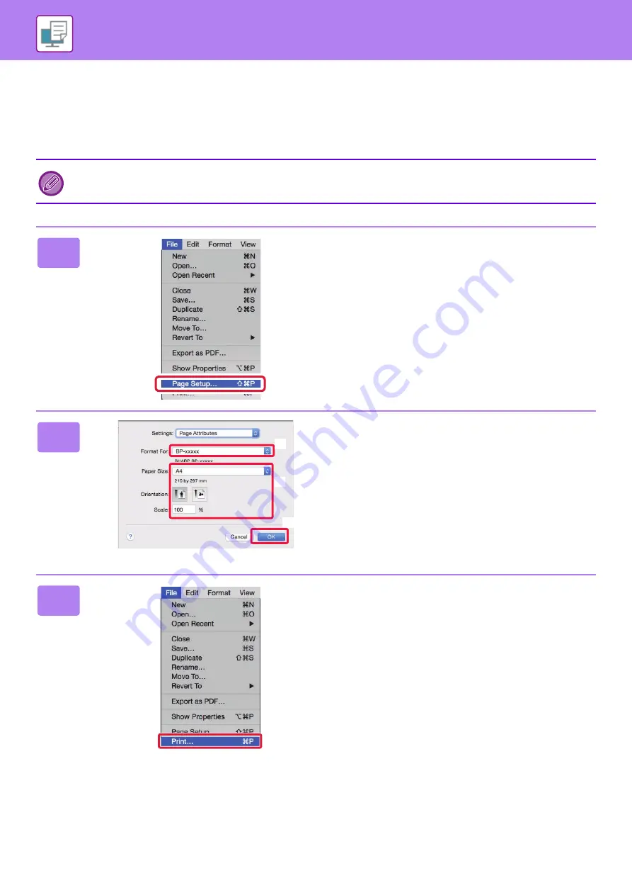 Sharp BP-30M28 Quick Start Manual Download Page 36